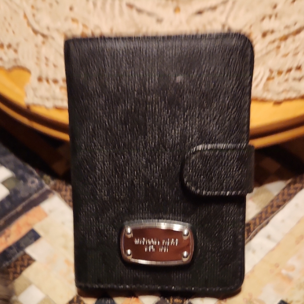 Michael Kors Black Passport Wallet